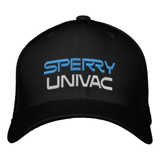 Brodée Casquette Sperry Univac (Devant)