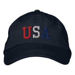 Brodée Casquette sportif américain brodé