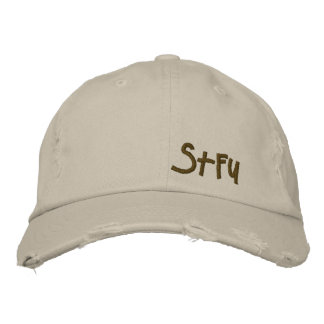 BRODÉE CASQUETTE STFU