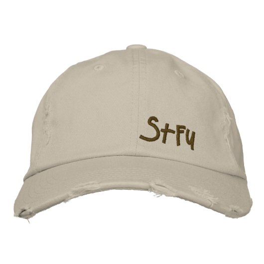 BRODÉE CASQUETTE STFU (Devant)