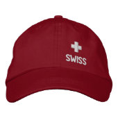 Brodée Casquette suisse (Devant)