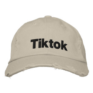 Brodée casquette tiktok