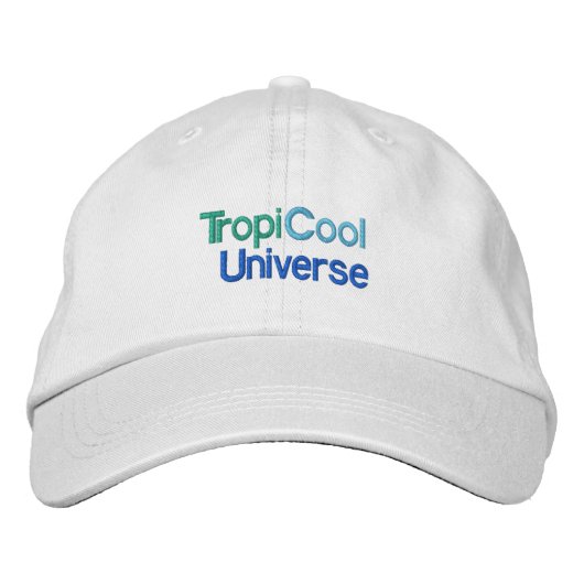 Brodée Casquette TropiCoolUniverse (Devant)