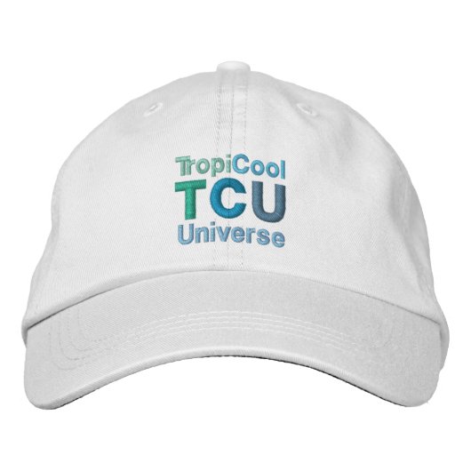 Brodée Casquette TropiCoolUniverse (Devant)