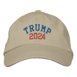 BRODÉE CASQUETTE TRUMP 2024