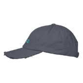 Brodée Casquette Turquoise de l'Arizona (Gauche)
