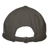Brodée Casquette Twill Chino en détresse (Dos)