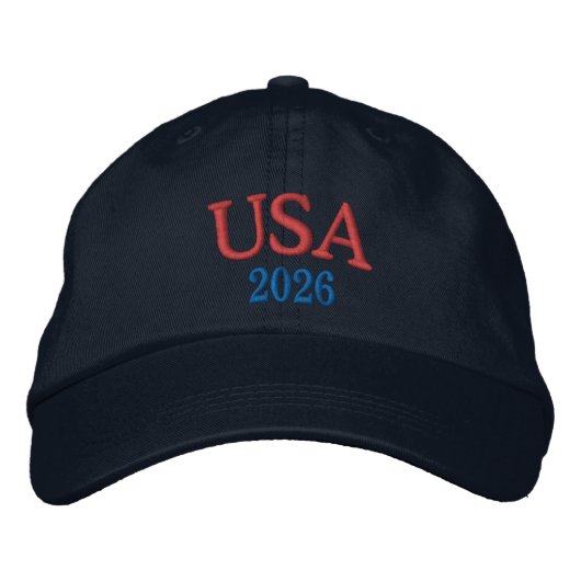 Brodée Casquette USA (Devant)