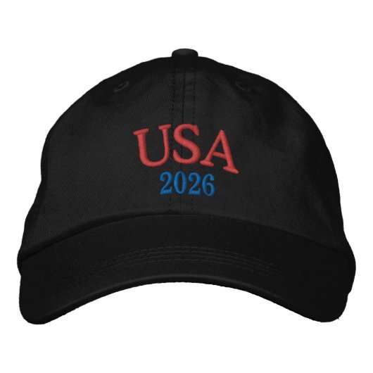 Brodée Casquette USA (Devant)