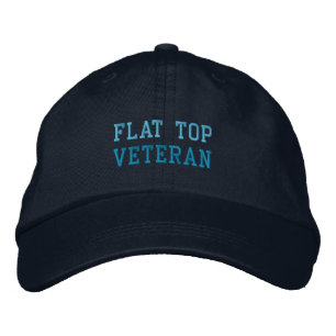 Brodée Casquette VÉTÉRAN PLAT