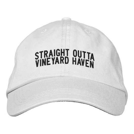 Brodée Casquette Vineyard Haven Massachusetts (Devant)