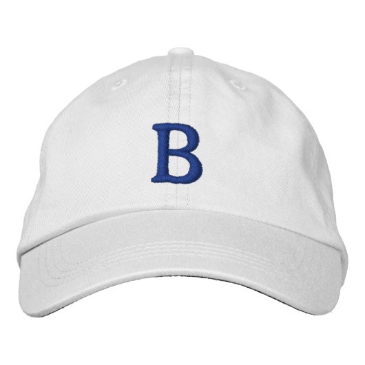 Brodée Casquette Vintage Brooklyn - Ajustable de base - B (Devant)
