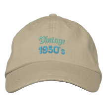 casquette vintage des années 50