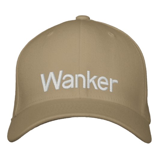 Brodée casquette wanker (Devant)