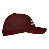 Brodée Casquette WPP - Bourgogne (Droite)