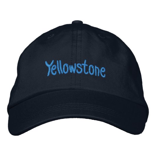 Brodée Casquette Yellowstone (Devant)