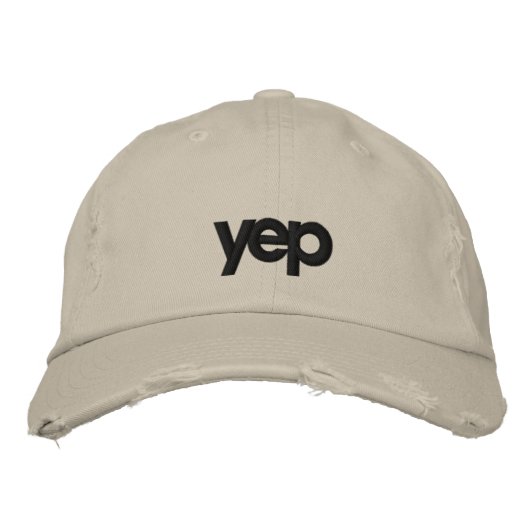 Brodée Casquette YEP (Devant)