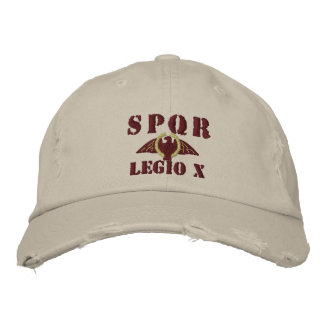 Brodée Célèbre 10ème Légion de Julius César - Casquette d