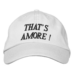 Brodée C'EST AMORE Casquette ajustable personnalisé