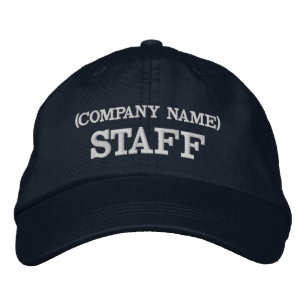 Brodée Chapeau de PERSONNEL Casquette de personnel brod
