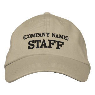 Brodée Chapeau de PERSONNEL Casquette de Personnel Brod