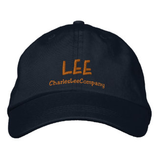 Brodée Charles Lee Casquette de la société 2