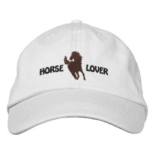 Brodée Cheval Lover Casquette brodé - Différents styles d