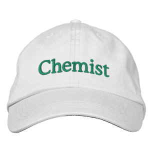 Brodée Chimiste - casquette scientifique