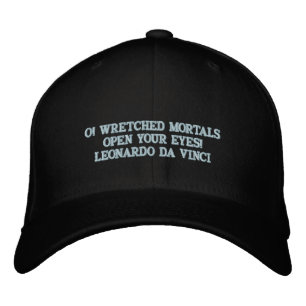 BRODÉE CITE LEONARDO DA VINCI - CASQUETTE DE BASEBALL