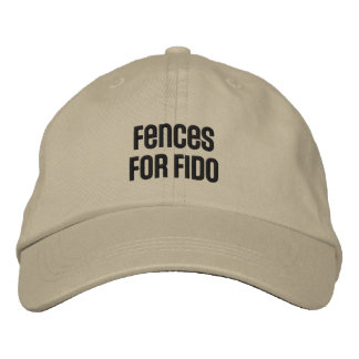 Brodée Clôtures Pour Casquette Brodé Fido