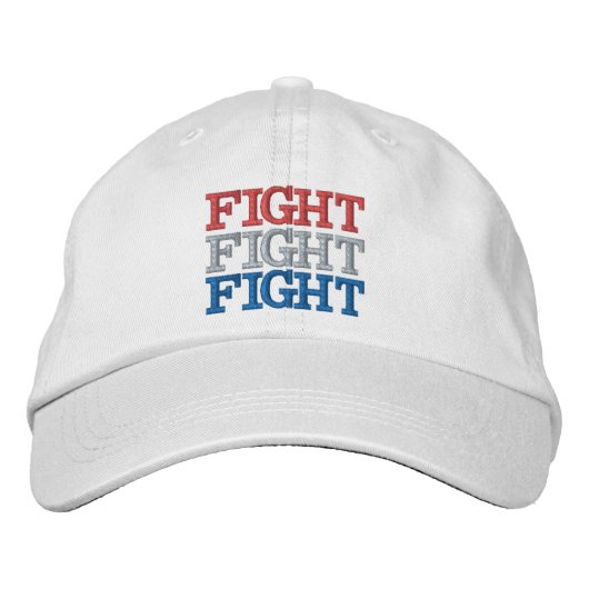 Brodée COMBATTRE COMBATTRE casquette (Devant)