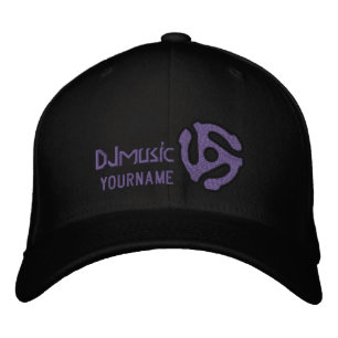 Brodée COOL 45 espaceur DJ CASQUETTE Personnalisez cette