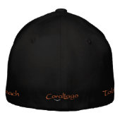Brodée Coral Lago Flexfit Casquette (Dos)