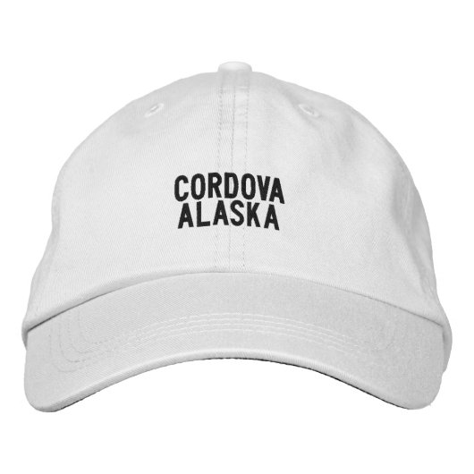 Brodée Cordova Casquette de l'Alaska (Devant)