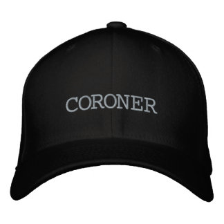 Brodée Coroner Black Casquette