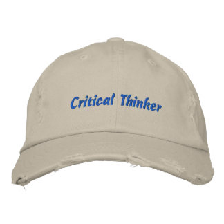 Brodée Critique penseur Casquette en détresse