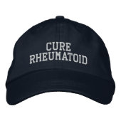 Brodée "Cure Rheumatoid" - Casquette brodé (Devant)