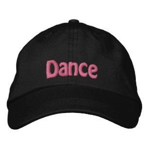 Brodée DANSE casquette de baseball brodé