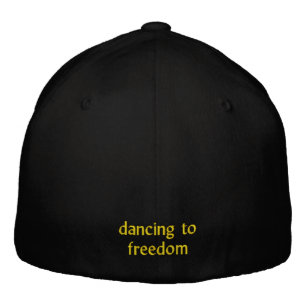 Brodée Danse Vers La Liberté Casquette de baseball Embroc