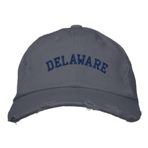 Brodée Delaware brodé Casquette en état de détresse Scotl