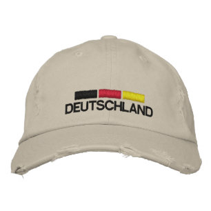 Brodée Deutschland Fussball Casquette brodé désorganisé