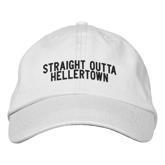 Brodée Directement de Hellertown Pennsylvanie Casquette (Devant)