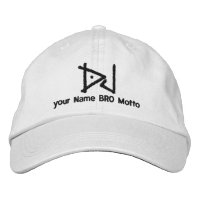 DJ Casquette personnalisable Votre propre texte Br