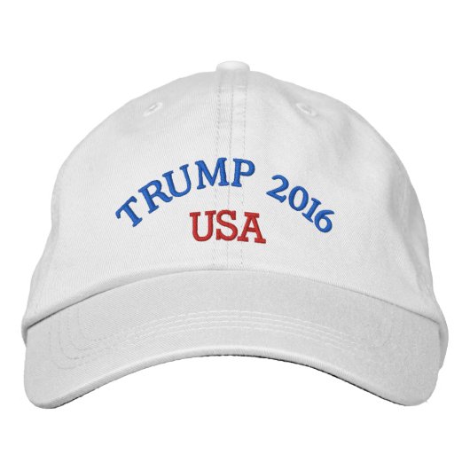 Brodée Donald Trump Casquette 2016 (Devant)