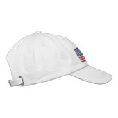 Brodée Drapeau américain casquette brodé (Droite)