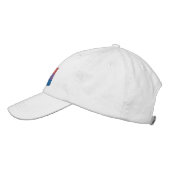 Brodée Drapeau de la fierté bisexuelle Casquette de baseb (Gauche)