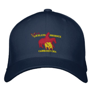 Brodée Edition spéciale Cabernet CHA Kelly Casquette Bleu