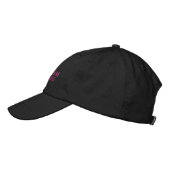 Brodée EDS, un Casquette de balle en forme (Gauche)