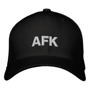 Brodée Éloignez-vous du Casquette brodé du clavier