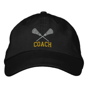 Brodée Entraîneur de crosse Casquette brodé